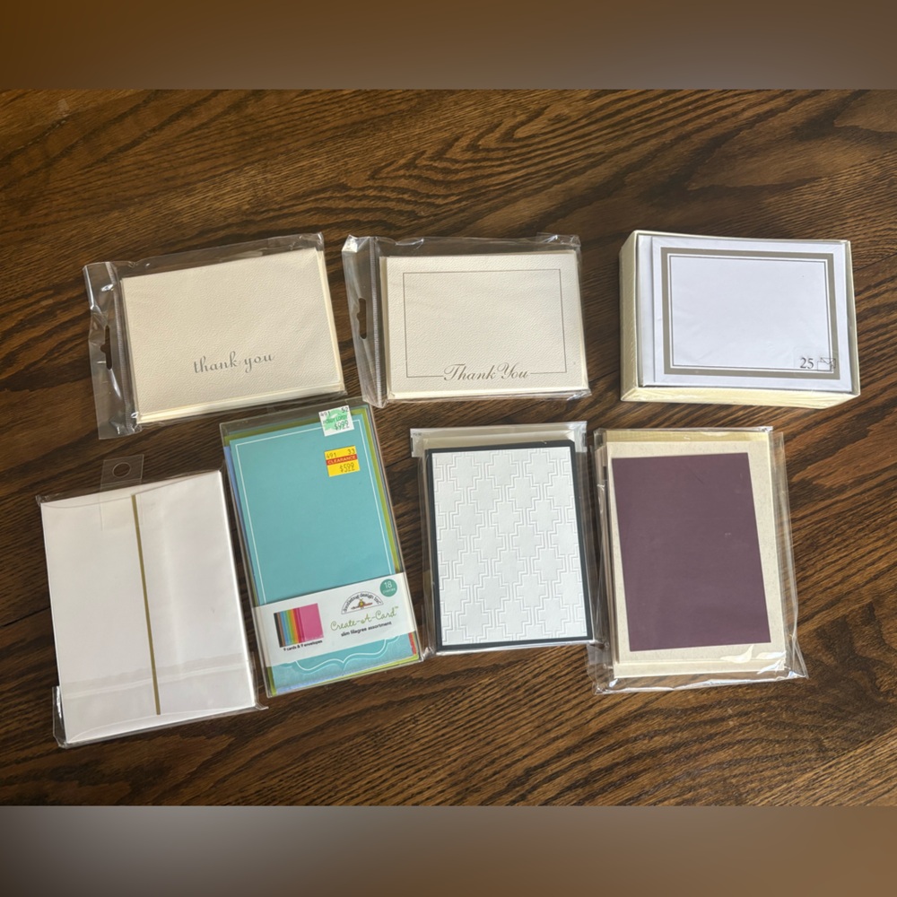 Assorted Thank You Cards Set